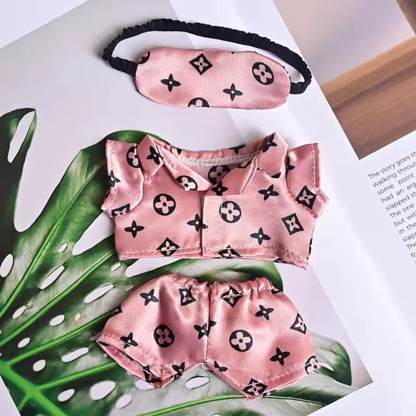 TT™ LABUBU DOLL | Pink - Louis Vuitton 3pc Pajama Outfit
